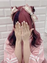 どんな服装にも！ハーフお団子ヘア＊まゆ