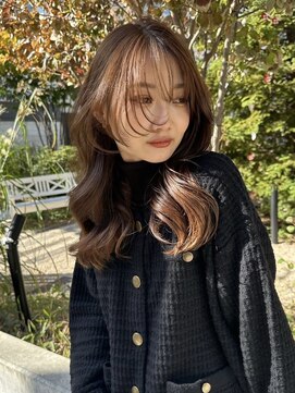 オリ('Oli) 顔周りカット/透明感ベージュ/プレミアムトリートメント