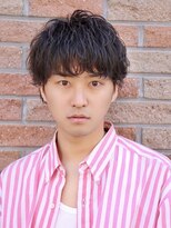 アーリー(Ali'i)&nbsp;ソフトツイストパーマ束感ショートツーブロックマッシュ