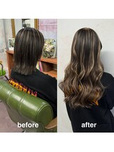 ピエスデシュブー(piece des cheveux) シールエクステ70枚