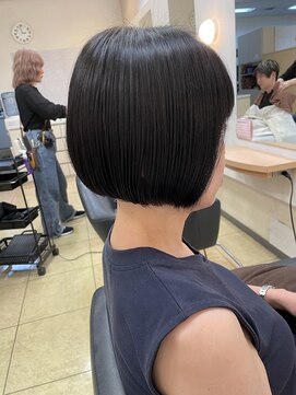 ブルースカイ 二俣川ドンキホーテ店(Blue-Sky) ふんわり前下がりボブ