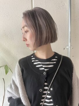 イシ(isi) ラベンダーベージュ 髪質改善 カット