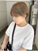 ladies/大人可愛いミルクティーベージュブリーチなし