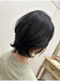 20代30代40代くびれボブ/インナーハイライト/ウルフボブ