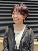 大人ショートボブニュアンスパーマショートパーマボブパーマ