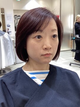 ピークアブー アヴェダ アトレ恵比寿(PEEK-A-BOO AVEDA) ローグラデーションレッドヴィオレット