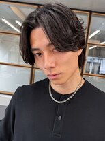 30代40代メンズセンターパート清潔感ビジネス好感度モテ髪