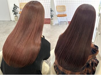 ニコ(NIKO)の写真/縮毛矯正や傷まない髪質改善ストレートでさらつやな美しい髪を実現…＊