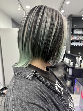 いろあそび 八王子 【デザインカラー】ホワイト×ミント×ブラック