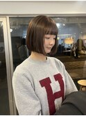 金沢透明感カラー/オリーブベージュ/COVO/金沢美容室
