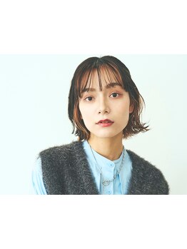 話題の「ポイントカラー」でダメージは最小限にトレンド感×遊びをプラスして垢抜けスタイルに☆