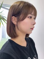 イーストハムアネーロ(EAST HAM anello) ショート/ボブ/ライトベージュ/ナチュラルストレート