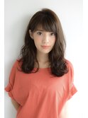 『LOBBY』三浦 大人可愛い ゆるふわセミロングボブ