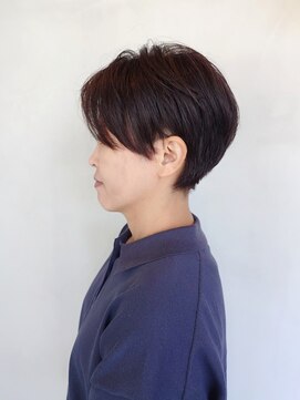 ラトリエコンタン(L´atelier Content) 30代40代50代おすすめ　サイドさっぱりの大人ショート