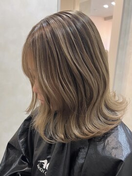 アンククロス 渋谷(ANKH CROSS) シャドールーツ/バレイヤージュ/ボブ/ハイトーンボブ/渋谷