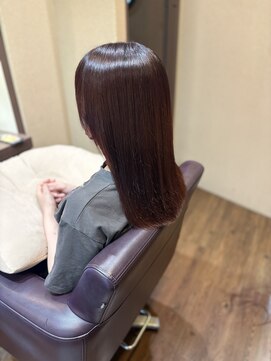 グリームバイフォルテ 藤枝(gream by FORTE) 髪質改善/ピンクブラウン/ツヤ髪