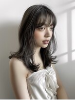 イオエ 表参道(ioe)&nbsp;黒髪/オリーブグレー/小顔/ココアベージュ/髪質改善/縮毛矯正