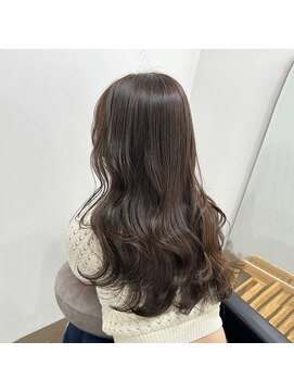 イオエ 元町(ioe) 小顔カット/前髪カット/前髪/髪質改善カラー/オリーブグレー