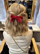 アリオン&nbsp;波ウェーブハーフアップ