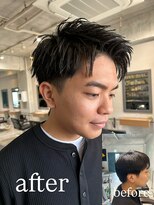 ハングアウト(Hangout) アップバング/爽やか/刈り上げ