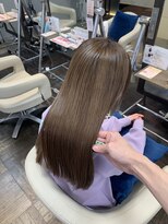 アヴァンス 北花田店(AVANCE) 【#柔らか透明感カラー】×ミルクティーベージュ×髪質改善