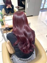 アース 高円寺店(HAIR & MAKE EARTH)&nbsp;カシスレッド〔@x__xrn03 〕