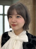 ロシェ 横浜店(loche)&nbsp;ナチュラルショート×ミルクブラウン×顔まわり×横浜