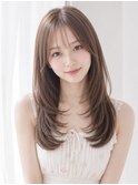 ブリーチなしダブルカラーレイヤーカット