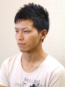 イエローズ ヘアーカットスタジオ(YELLOWS hair cut studio) アシンメトリーショートモヒ