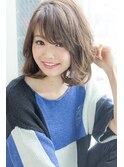 AFLOAT明日香のゆるふわワンカールボブ