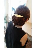 大人パーティヘア