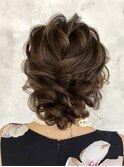 ヘアアレンジ カールアップ