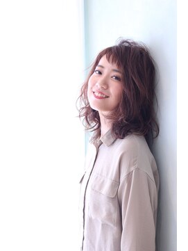 プティシュ(Petit Chou) ゆるふわ短めシースルーバング