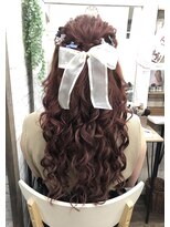 ヘアセット専門店 ナゴミ 渋谷店(nagomi)&nbsp;ハーフアップ/ヘアセット/ヘアメイク/編み込み/三つ編み