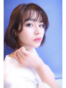 ブーケ(BOUQUET) BOUQUET外苑前　石原さとみボブレトロボブシースルーバング西川