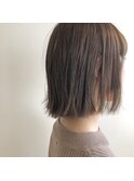 【MANA】パツっとBOB×ベージュ