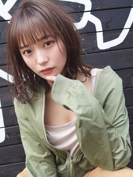 ローハ(Lowha) 原宿/表参道/切りっぱなし/ボブ/小顔に見せるヘア/濡れ髪/20代