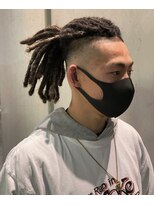 レパード(Leopard) バックコームドレッド（地毛）