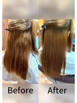 ヘアーメイクポリッシュ 小倉店 ハーブカラー×艶髪ストレート