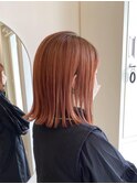 切りっぱなしボブ