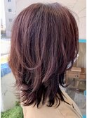 大人ピンクベージュ