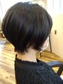 アグ ヘアー チャミー 臼井店(Agu hair chummy)&nbsp;骨格補正ショート！毛先の透け感、顔周りのフィット感抜群！