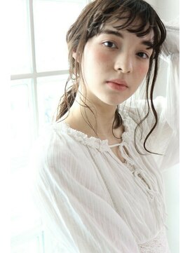 ヘアアンドメイク シークネクスト(HAIR&MAKE SeeK NEXT) 【SeeK NEXT】シースルーポニーテール