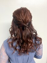 バブルス 上福岡店(BUBBLES)&nbsp;お呼ばれハーフアップアレンジ