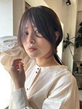 ガーデン オオタカノモリ(garden otakanomori) 20代30代40代小顔顔まわり似合わせレイヤーカット×透明感カラー