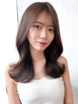 アフロート ルヴア(AFLOAT RUVUA)&nbsp;るなstyle 韓国くびれヘア レイヤーカット 顔周り 20代30代40代