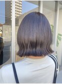 切りっぱなしボブ　【広島廿日市　コルハ　ミヤジマ】