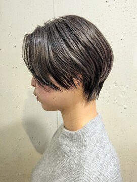 ゴーズゴードットビー 吉祥寺(go s go .b) 【gosgo近藤】ショートボブ/耳掛け/センターパート/大人女子