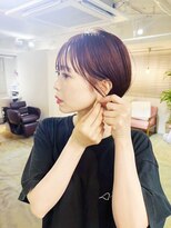 スーハ 恵比寿(SUUHA)&nbsp;大人ショートボブ/ぱっつん前髪/くびれボブ/耳かけボブ/こなれ