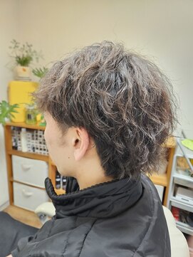 バズ(BUZZ) ツーブロック×ニュアンスパーマ